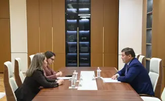 Встреча акима Кызылорды с главой совета ООН