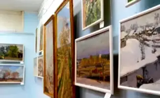 Выставка в Шемонаихе посвящена 100-летию художника Александра Попова