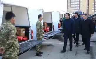 В Актюбинской области торжественно вручены ключи от новой спецтехники для лесного хозяйства