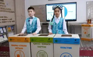 Введение экобоксов в школах Улытау способствует формированию экологической ответственности у детей