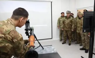 Инспекция военных объектов ССО в Астане