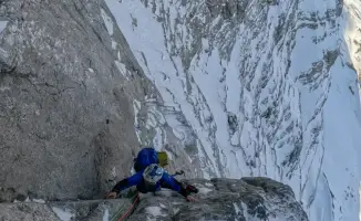 Казахстанские альпинисты покорили северную стену Эйгера