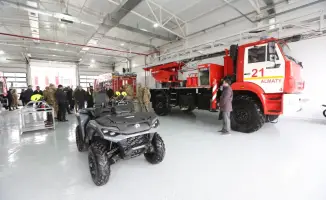 первый пожарно-спасательный комплекс Казахстана в Алматы