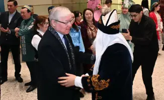 Праздник Амал в Национальном музее Казахстана