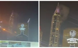 Иранский беспилотник: тень войны над небоскребом Дубая