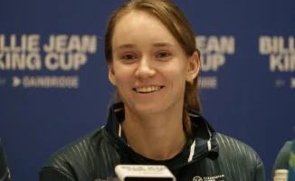 Елена Рыбакина: "Я очень счастлива" — историческая победа над Джессикой Пегулой на турнире в Индиан-Уэллсе