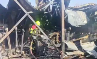 Крупный пожар в Алматы: СТО с электромобилями охвачено огнём, МЧС тушит по повышенному рангу