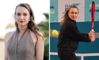 Елена Рыбакина в стильном наряде покорила сердца поклонников в США на предтурнирном ивенте