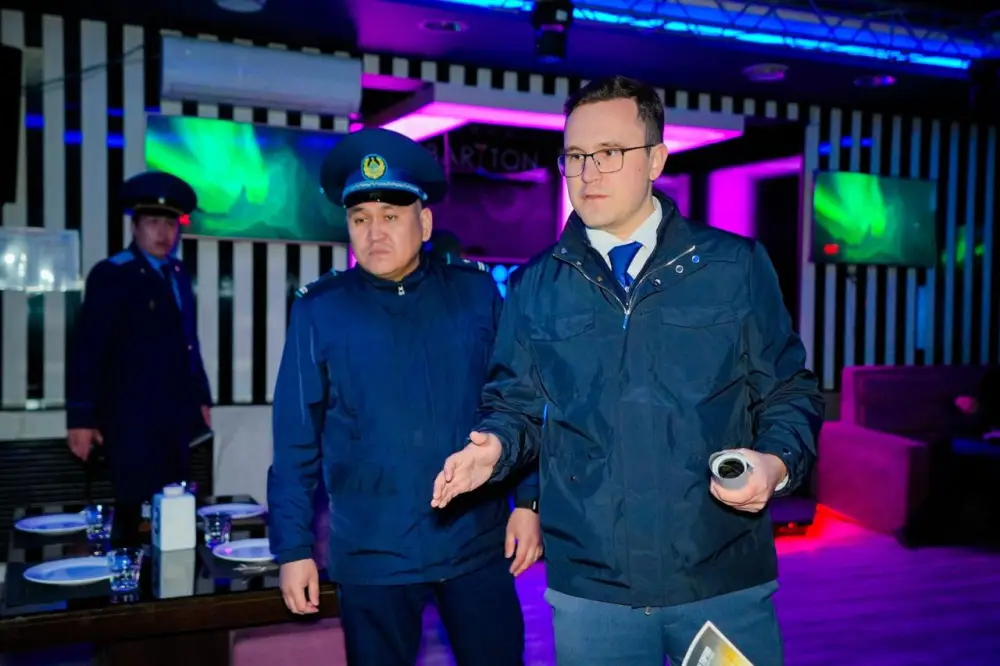 «Закон и порядок»: в Астане прошел ночной рейд по профилактике правонарушений (5)