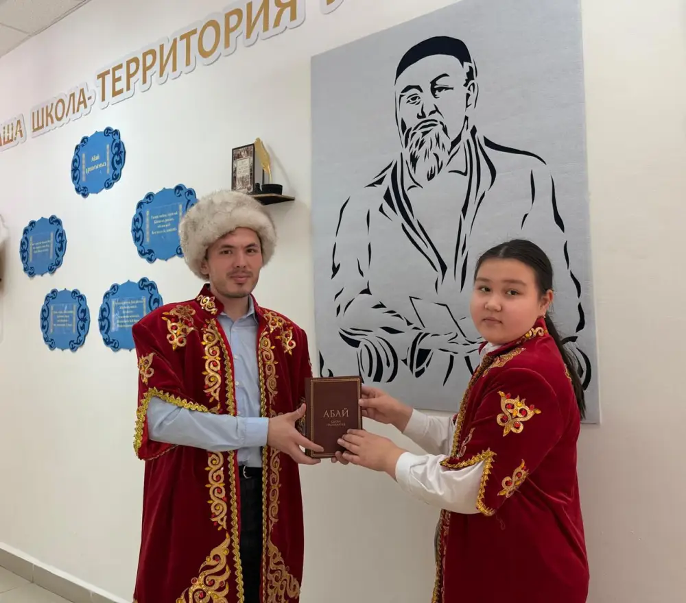 Школьники Костанайской области по-новому раскрывают наследие Абая (7)
