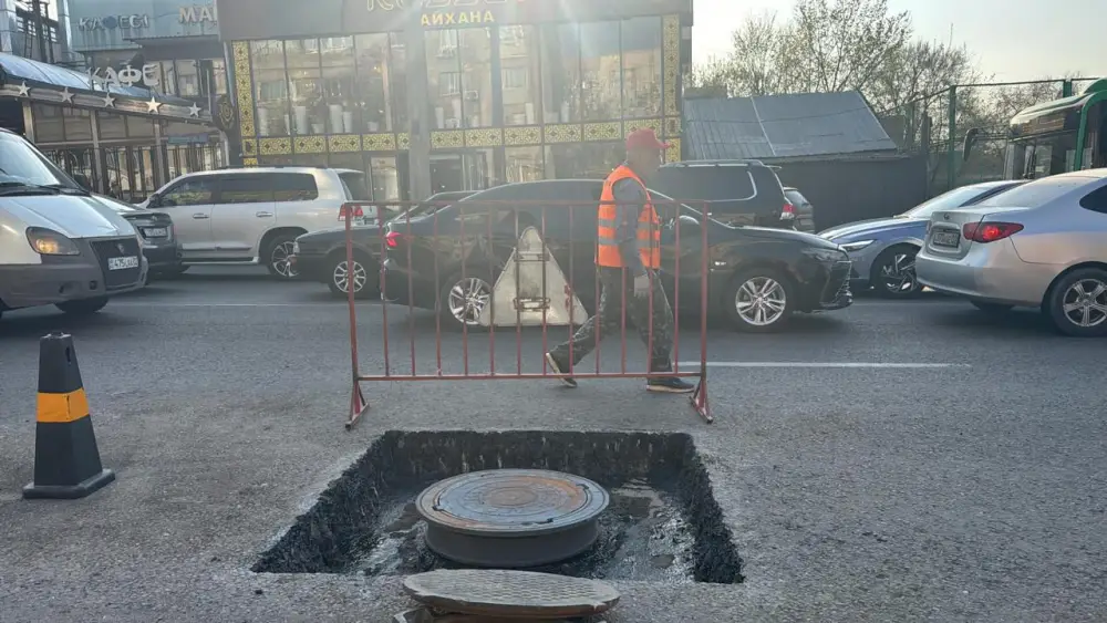 В Алматы текущим ремонтом охвачено более 22 тыс. м2 дорожного полотна (4)