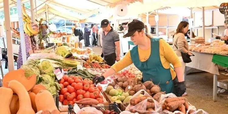 Ярмарка выходного дня в Ауэзовском районе Алматы сменила локацию (2)