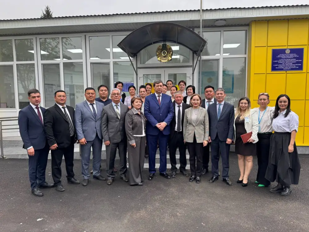 Председатель Комитета санитарно-эпидемиологического контроля С. Бейсенова прибыла с рабочим визитом в Алматинскую область (4)