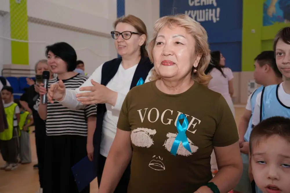 В Астане прошли инклюзивные соревнования «Веселые старты» (3)