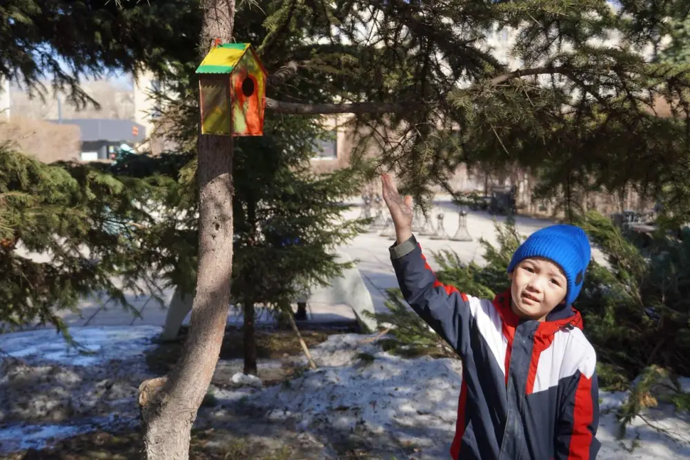 В Астане прошла городская экологическая акция «Птицы - наши ДрузьЯ» (2)