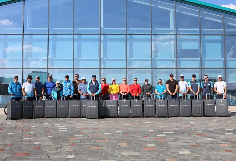 Казахстанские спортсмены продолжают получать плановую спортивную экипировку в рамках обновленного подхода Министерства туризма и спорта Республики Казахстан (3)