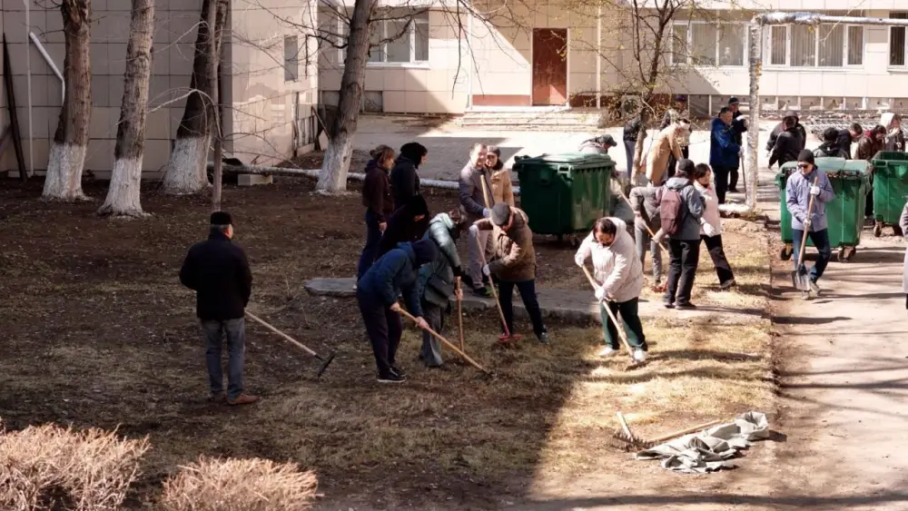 Студенты столицы массово поддерживают «Таза Қазахстан» (5)