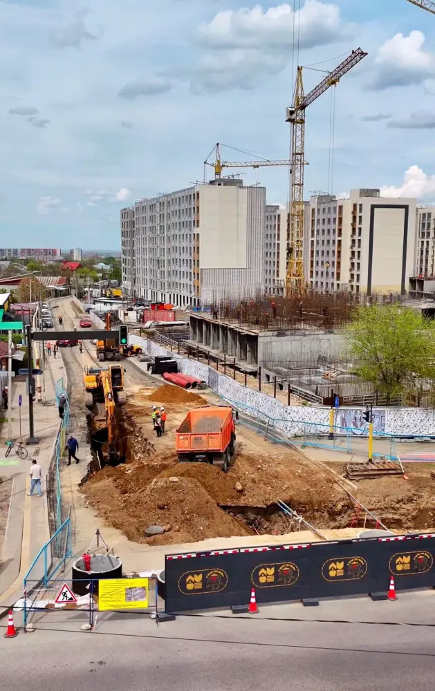 В Алматы на ул. Строительной реализуется проект стратегического коллектора для 200 тыс. жителей (2)