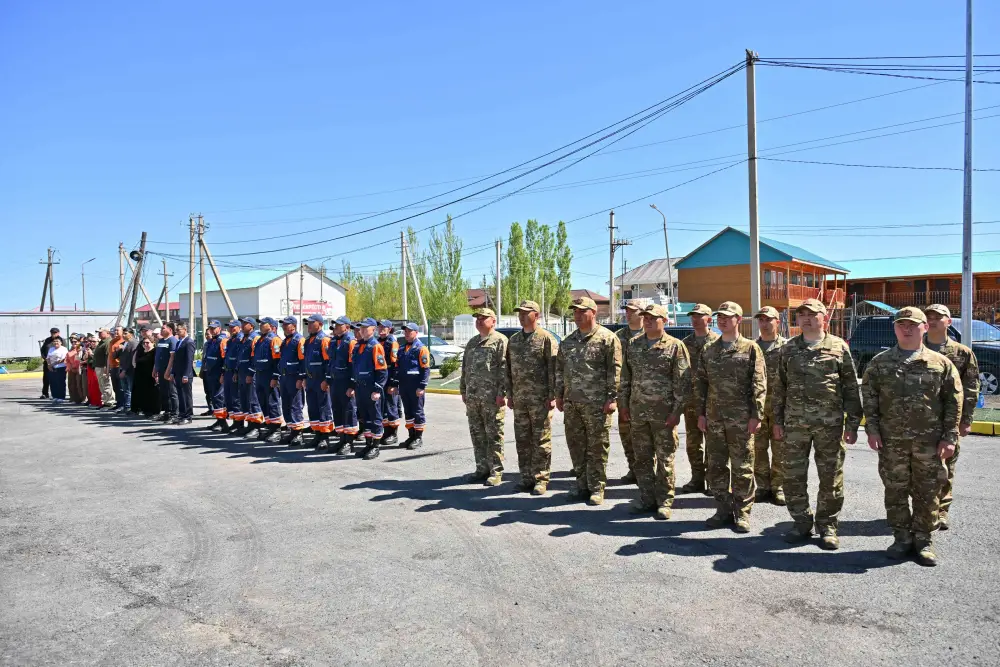 На побережье озера Алаколь открыто универсальное спасательное подразделение (3)