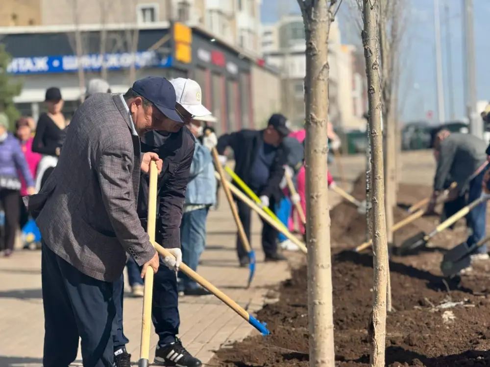 В Астане продолжается масштабная акция «Таза Қазақстан» (6)