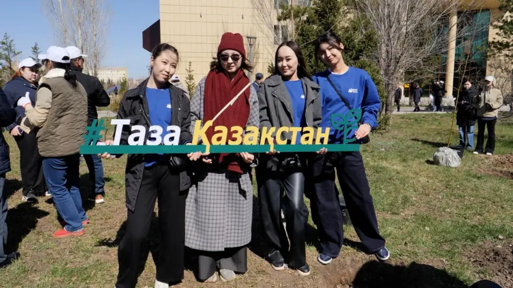 Студенты столицы массово поддерживают «Таза Қазахстан» (7)