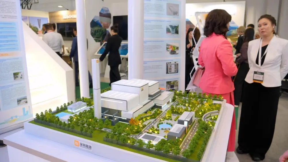 От смарт-датчиков до уникального завода: павильон Астаны открылся на площадке Регионального экологического саммита (5)