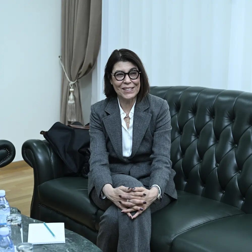 Посол Княжества Монако вручила копии верительных грамот (2)