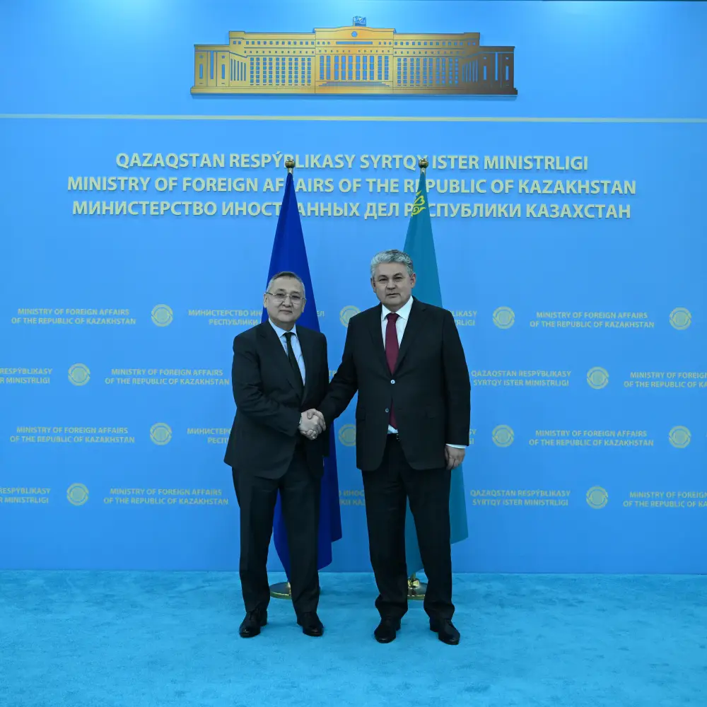 Глава МИД Казахстана и Генеральный секретарь ОДКБ обсудили вопросы дальнейшего взаимодействия (4)