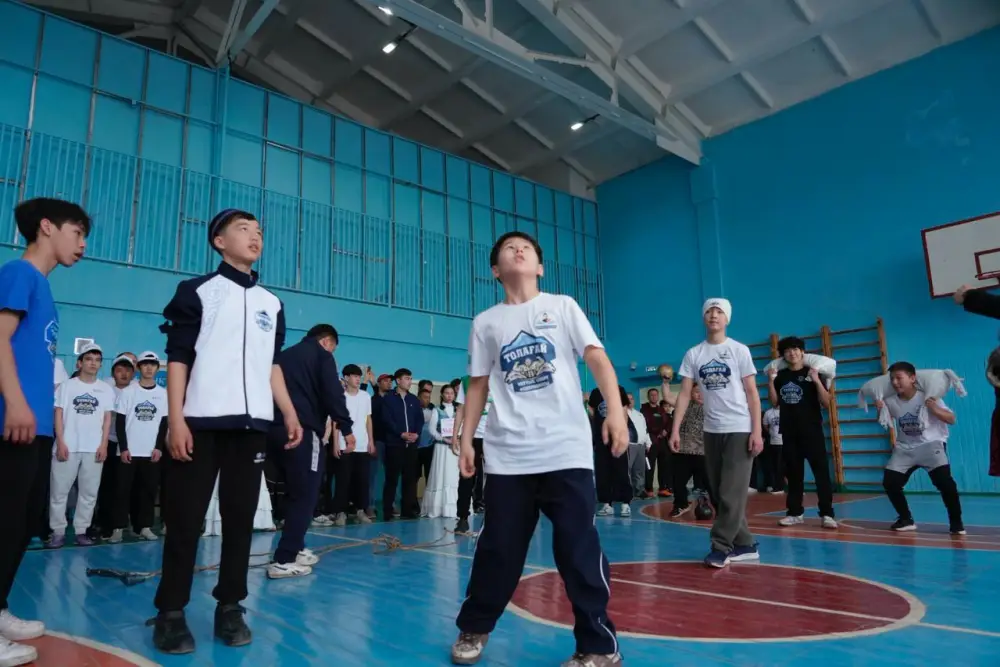 В Астане прошли национальные спортивные соревнования «Бала Толагай» (7)