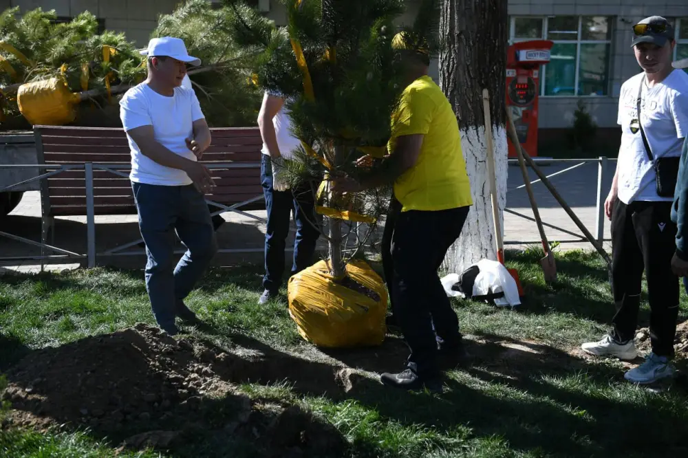 В Алматинской области продолжается акция «Таза Қазақстан» (2)