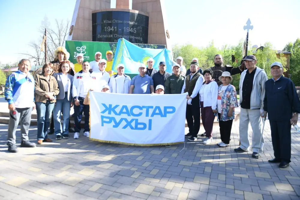 В Алматинской области продолжается акция «Таза Қазақстан» (7)