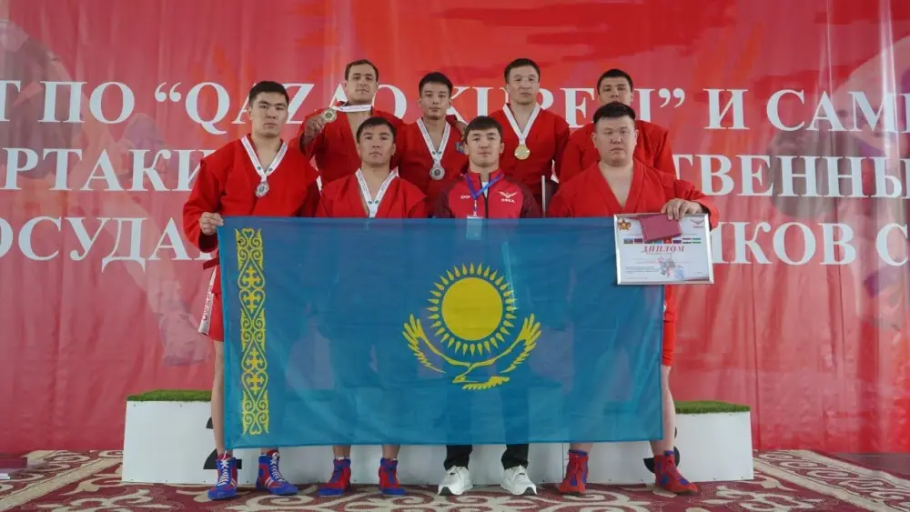 Казахстанские военнослужащие завоевали 10 золотых медалей на чемпионате стран СНГ по қазақ күресі и самбо (7)