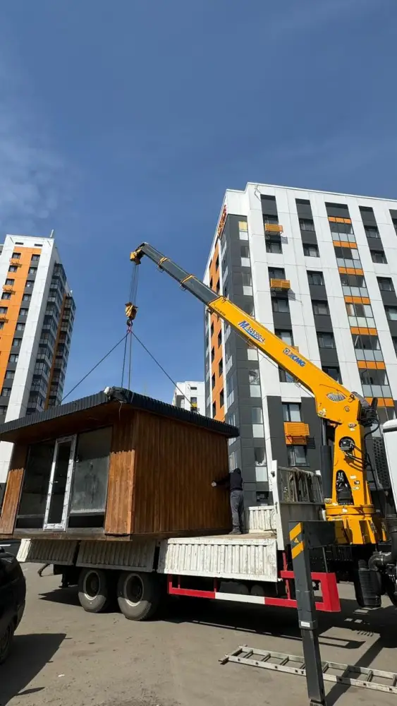 «Закон и порядок»: в Астане ведутся работы по демонтажу незаконно установленных торговых павильонов (4)