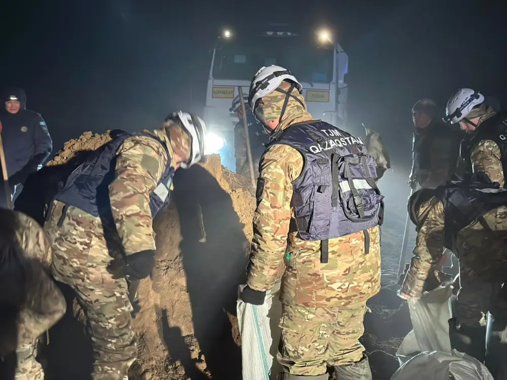 Воинские части МЧС на защите территорий от паводков (2)