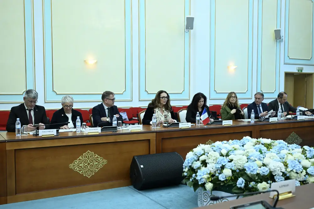 В МИД Казахстана состоялась встреча с делегацией Сената Франции (2)