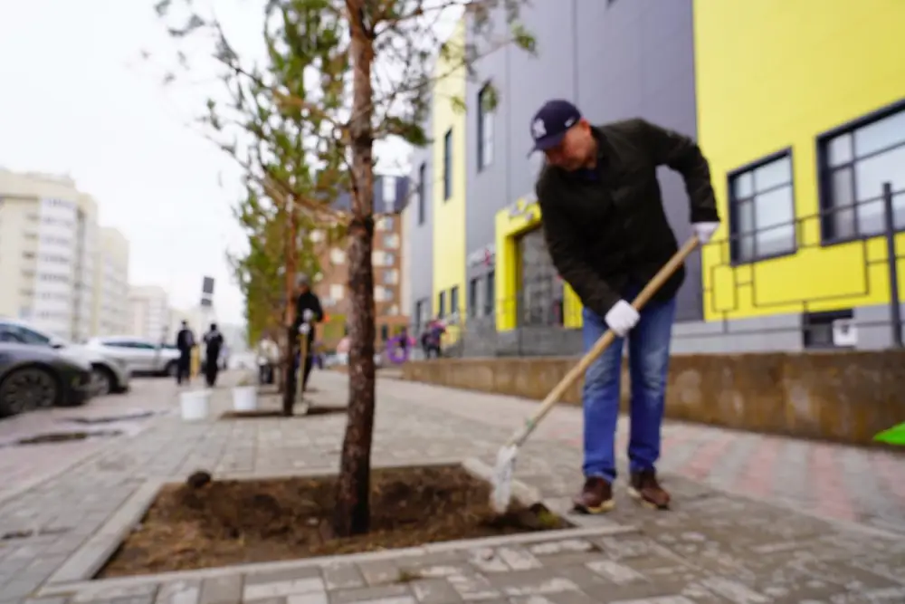 К экоакции «Таза Қазақстан» присоединились столичные тренеры (6)