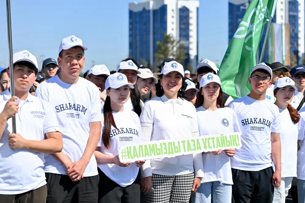 В рамках программы «Таза Қазақстан» в телемосте приняли участие более 5 тысяч жителей (5)