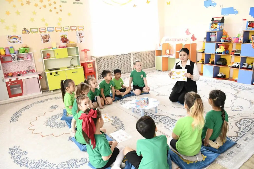 В детском саду Астаны организовали воспитательное мероприятие (2)