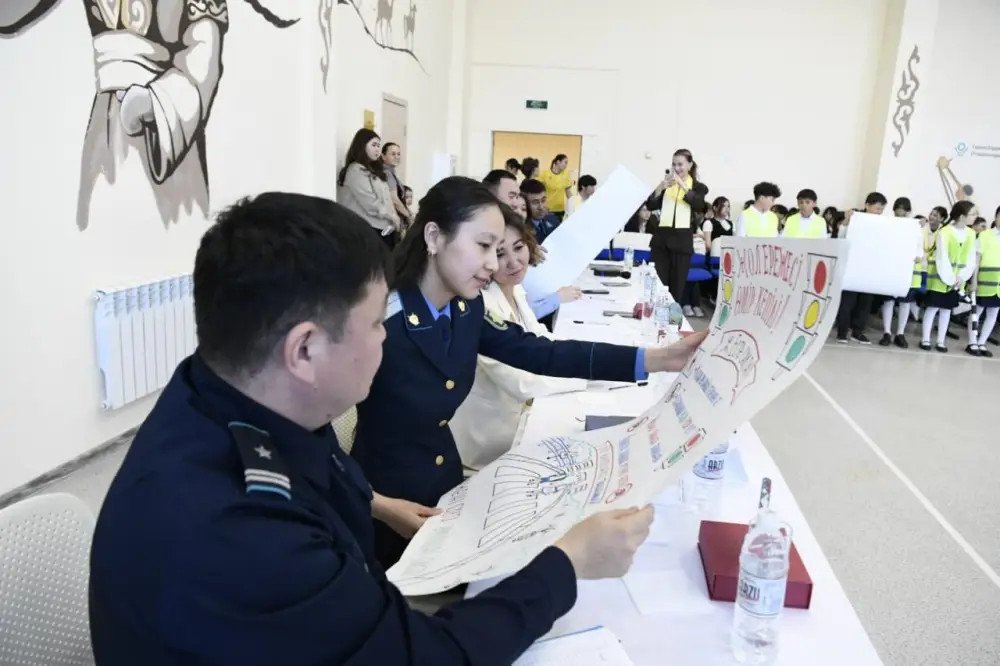 «Безопасная дорога — залог будущего»: в Астане организовано важное мероприятие для школьников (2)