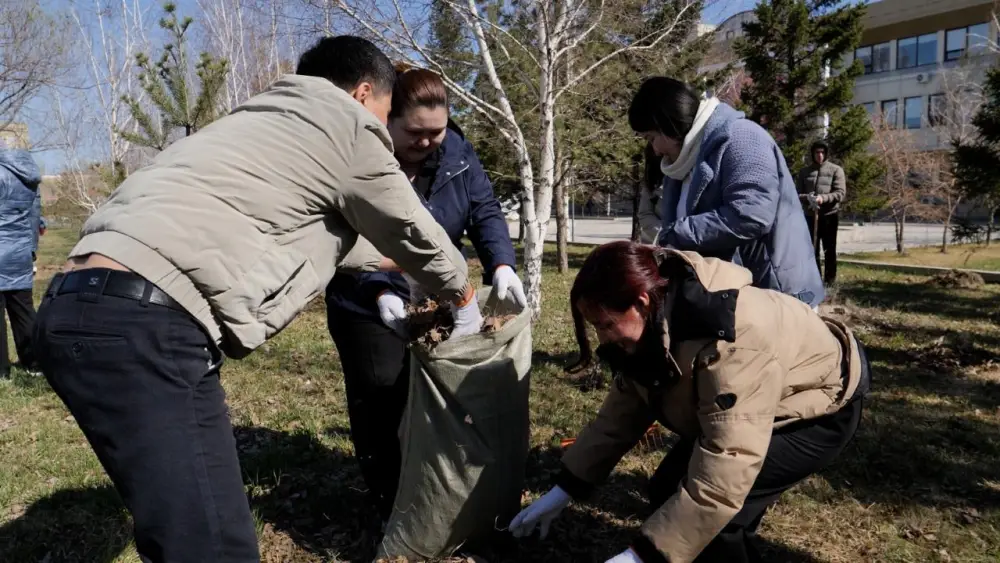 Студенты столицы массово поддерживают «Таза Қазахстан» (3)
