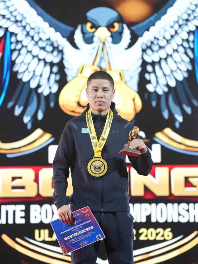 Сборная Казахстана заняла первое место в общекомандном зачёте чемпионата Азии по боксу (3)