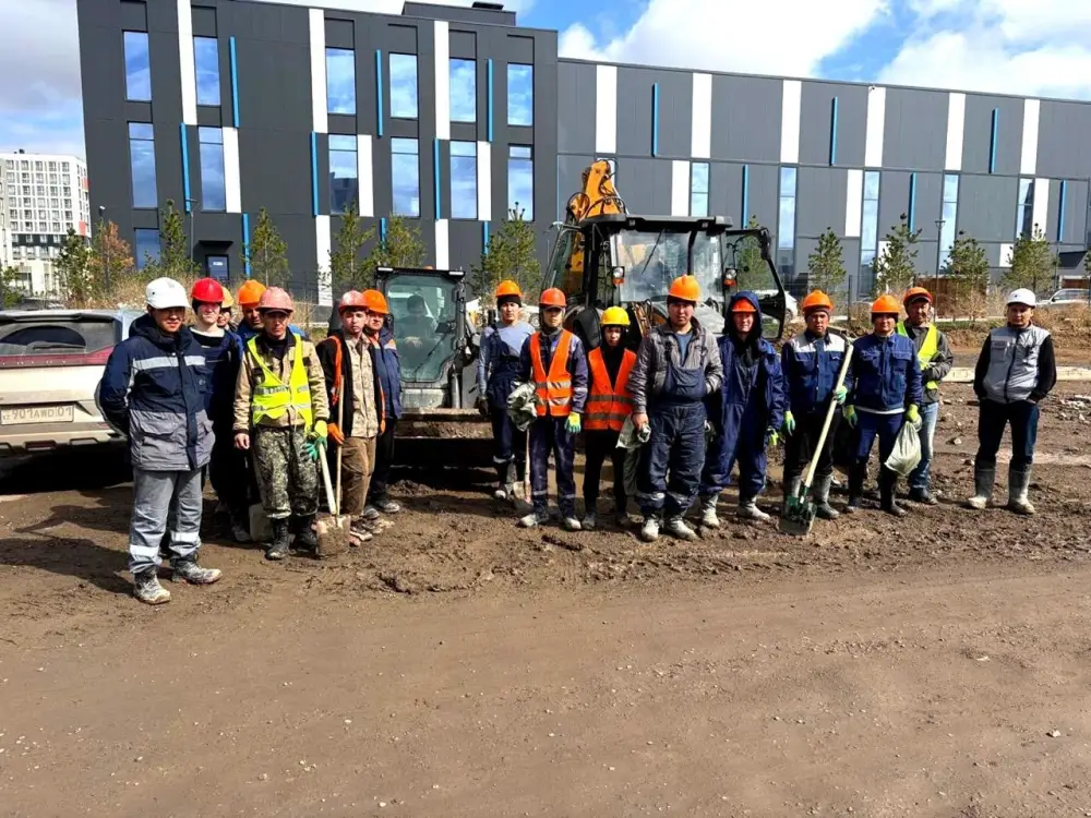 «Таза Қазақстан»: Sensata Group активно приняла участие в городском субботнике столицы (4)