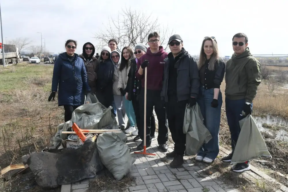 Крупные предприятия Индустриального парка №1 присоединились к акции «Таза Қазақстан» (5)