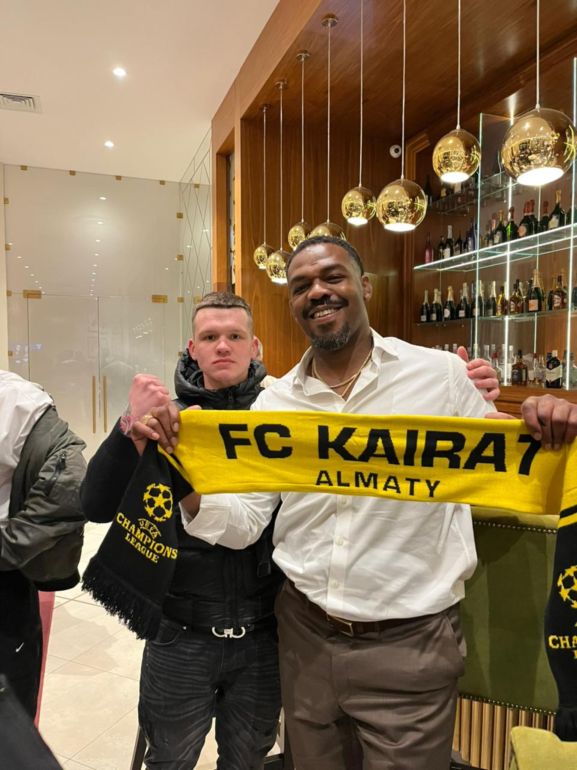 Яков Цыганков и Джон Джонс