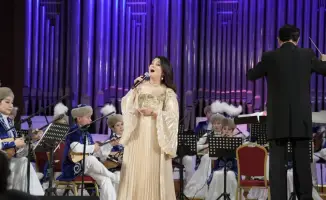 В Алматы прошел вечер памяти Нургисы Тлендиева с участием оркестра «Отырар сазы»
