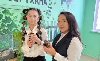 Школьница из Астаны использует знания для создания бизнеса по разведению улиток