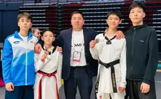 Алматинские таэквондисты завоевали медали на международном турнире Turkish Open в Турции