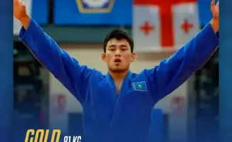 Алмат из Ордоса стал чемпионом Азии по дзюдо