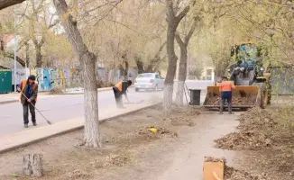 Генеральная уборка улиц Караганды в рамках акции Таза Қазақстан