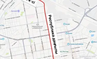 В Астане начались международные ремонтные работы на проспекте Республики